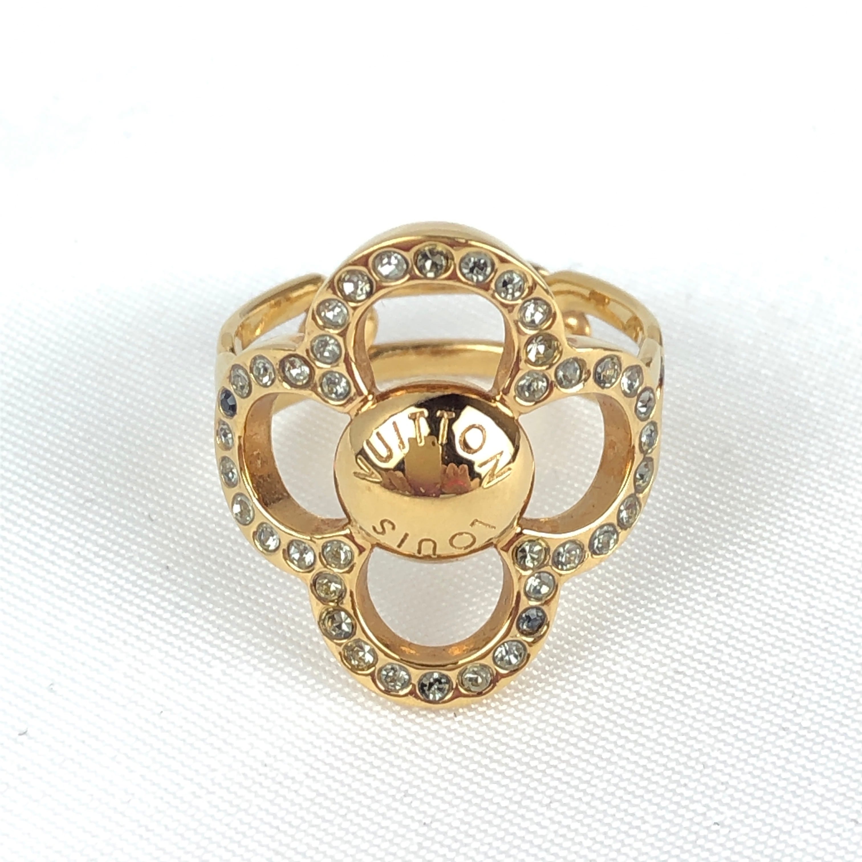 希少 LOUIS VUITTON バーグ・フラワーパワーリングGD 希少 LOUIS