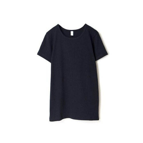 Fabrique en FRANCE｜ cotton  PEIGNE100% T-SHIRT（white, black）