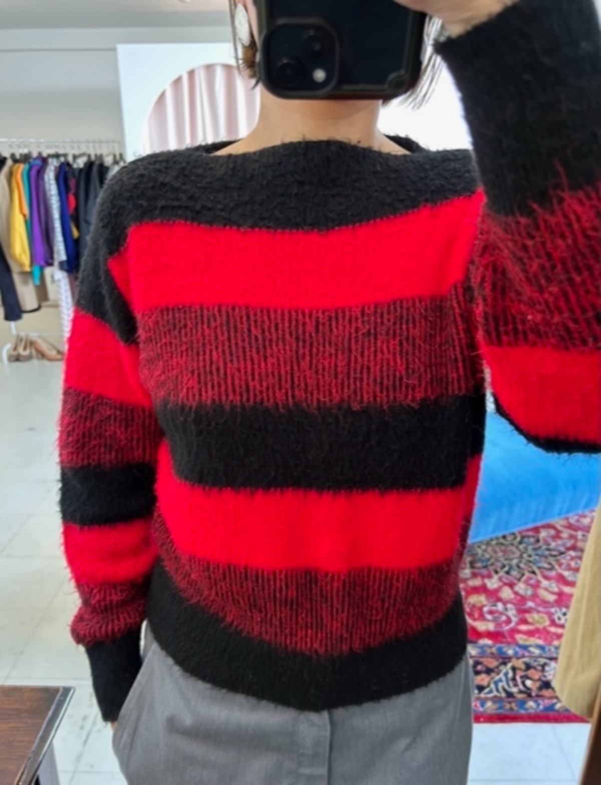 Signify Knits vintage boat neck knit | mean