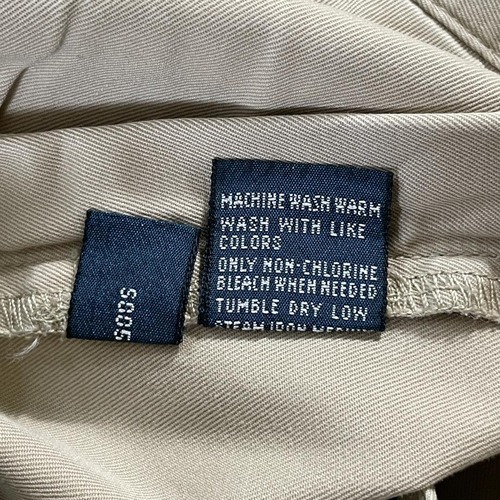 90s Polo by Ralph Lauren 34/34 ベージュチノパンツ 詳細写真4