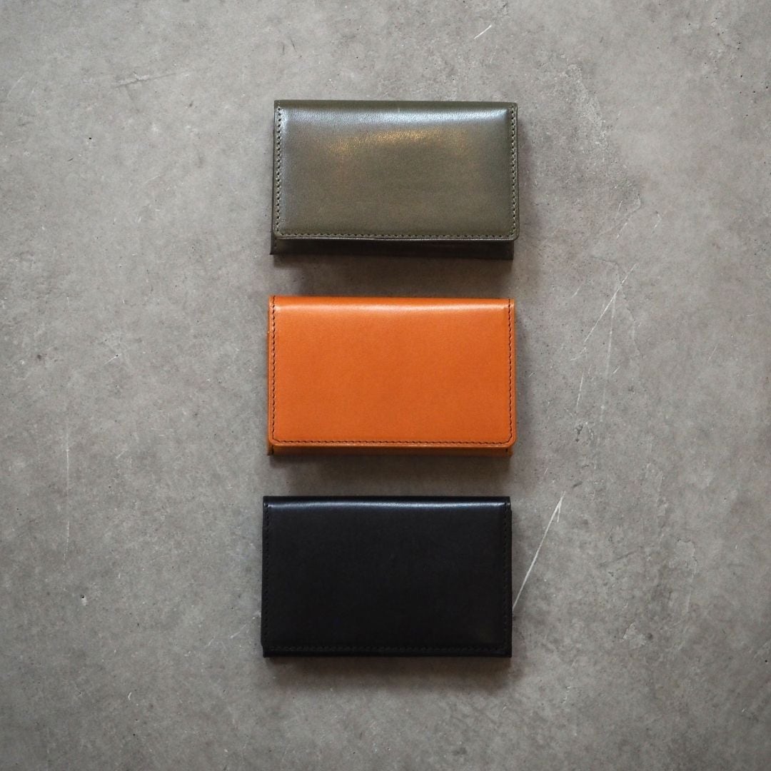栃木レザー】本革名刺入れ（20枚収納可能）〈Leather Business card