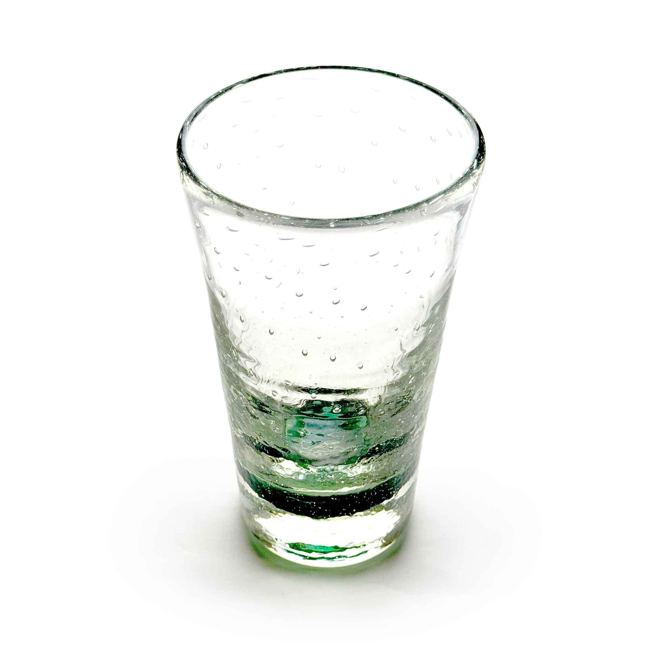 ガラス工房清天】底色気泡マグ 緑 [琉球ガラス] | 【琉球ガラス】と