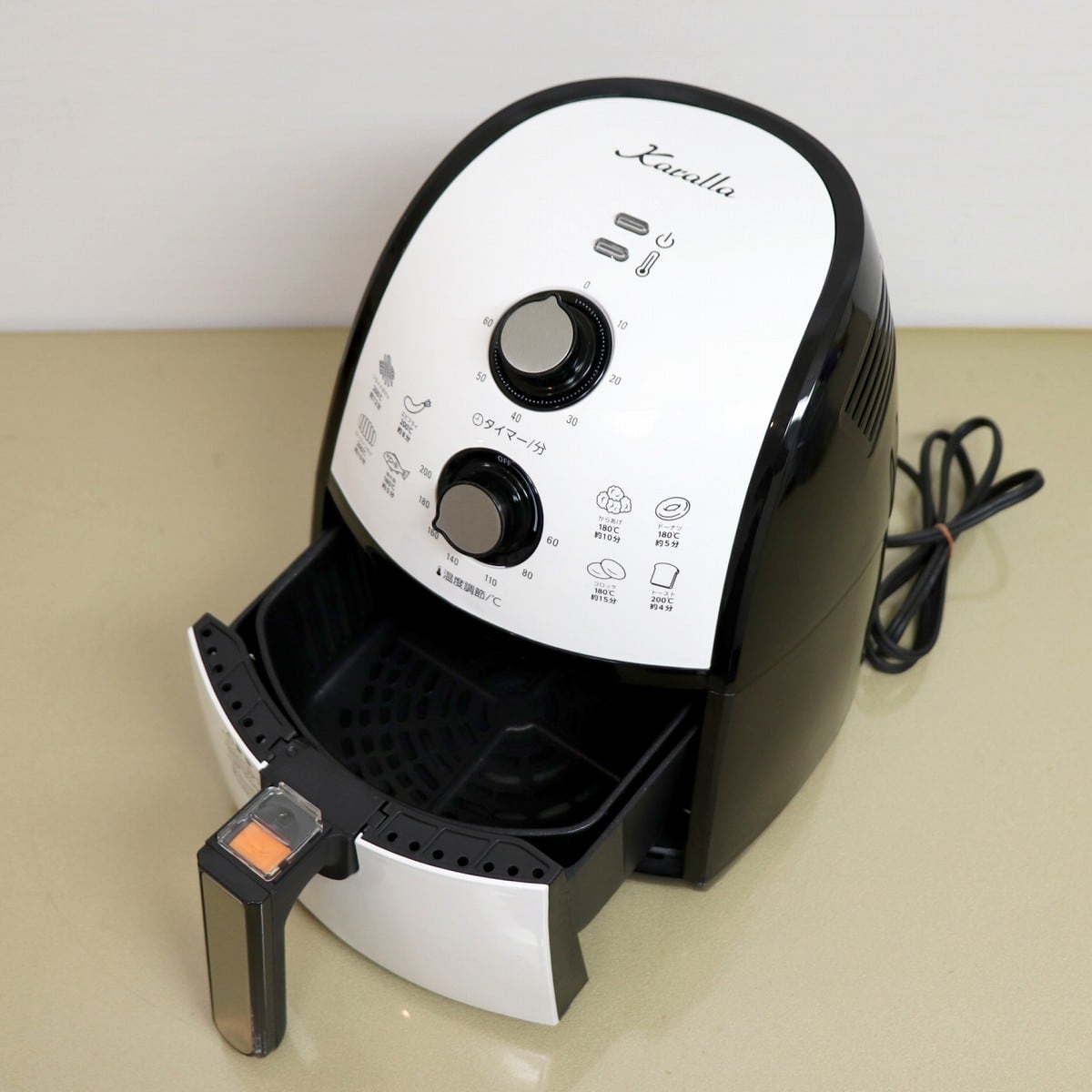 ショップジャパン・カラーラ・ノンオイルフライヤー・No.200708-643