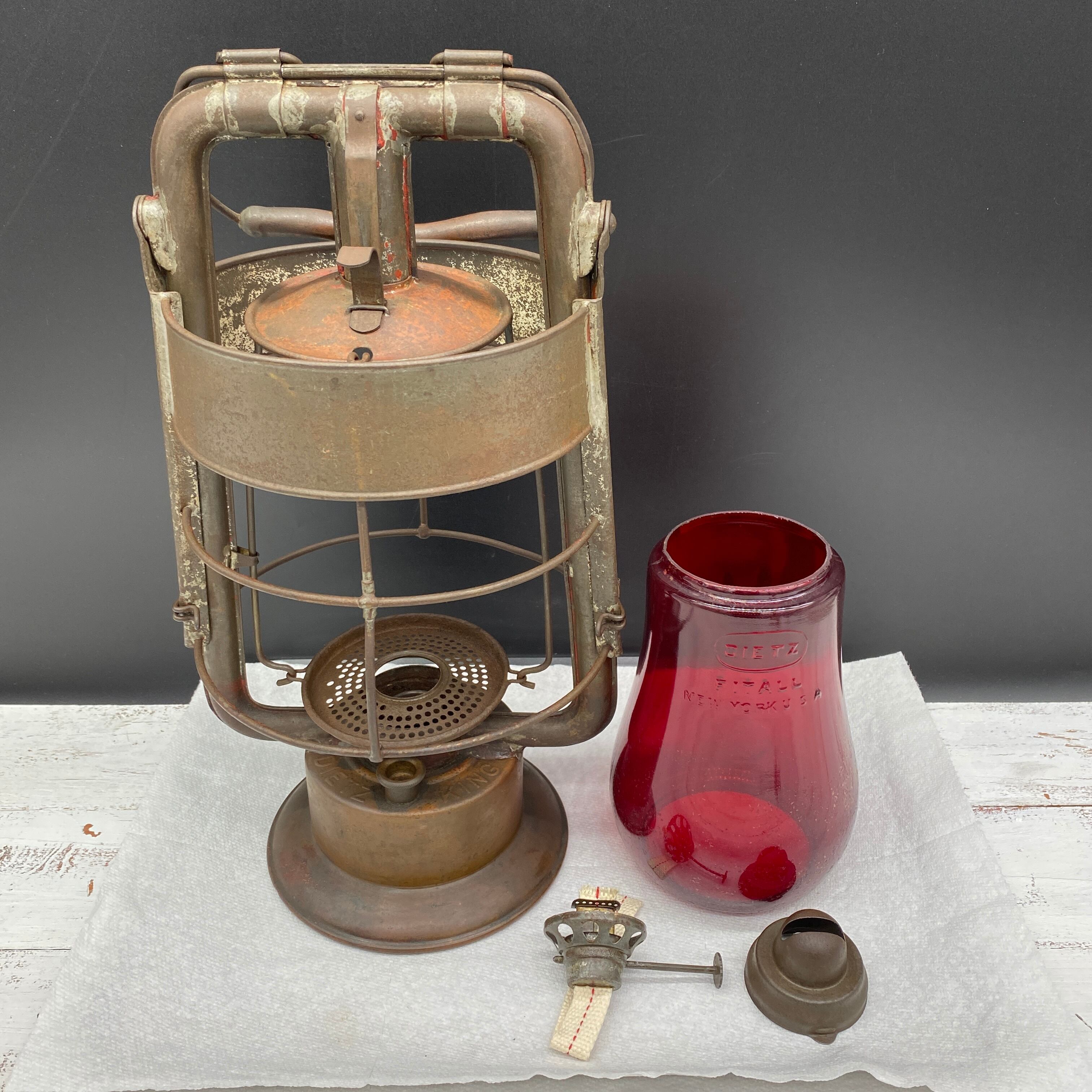 381【1907年製造】 ビンテージ DIETZ デイツ ハリケーンランタン 381【1907年製造】 ビンテージ DIETZ デイツ ハリケーンランタン