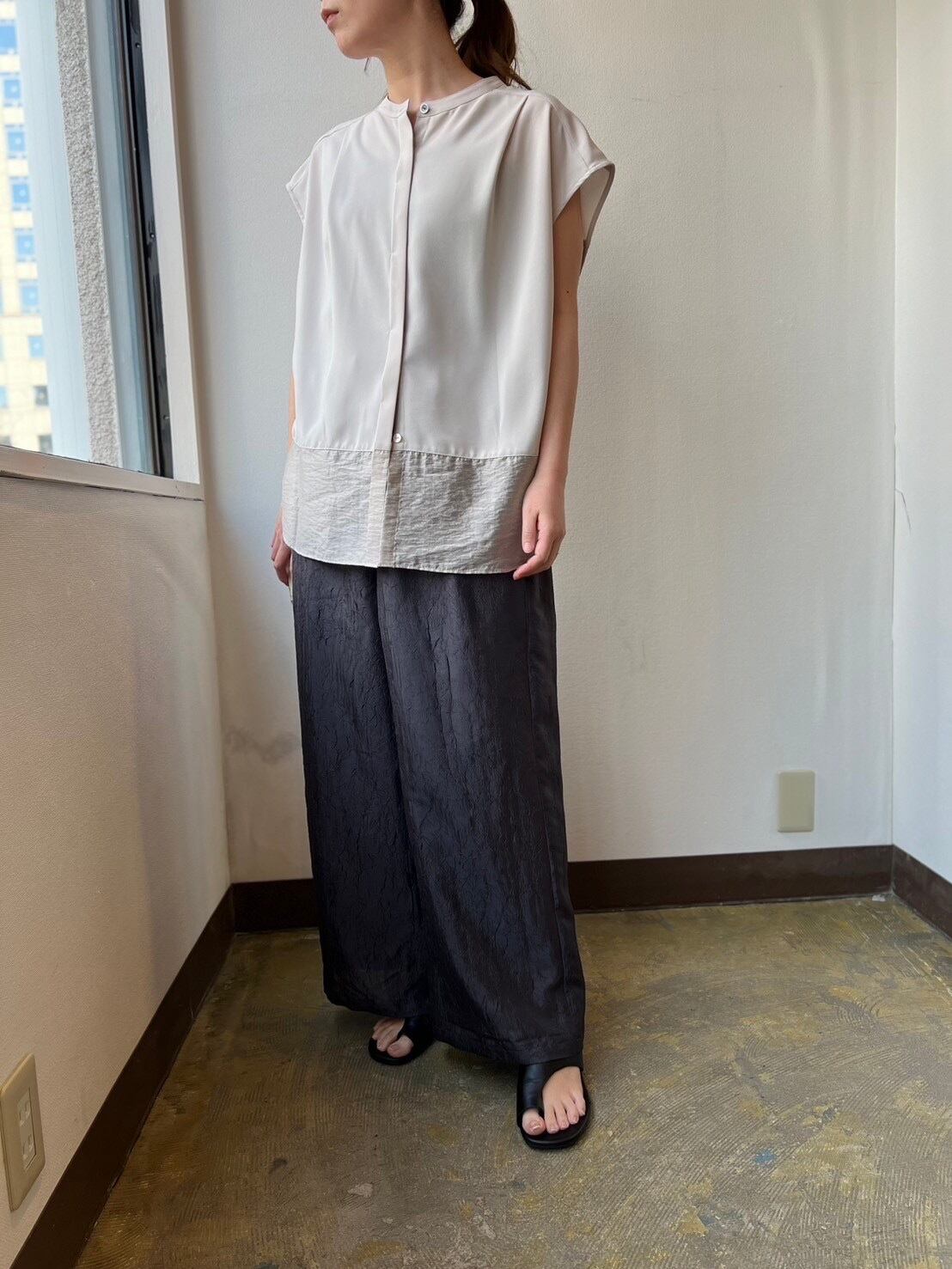 【CHIGNON】シアーヘムフレンチSH　1643-524