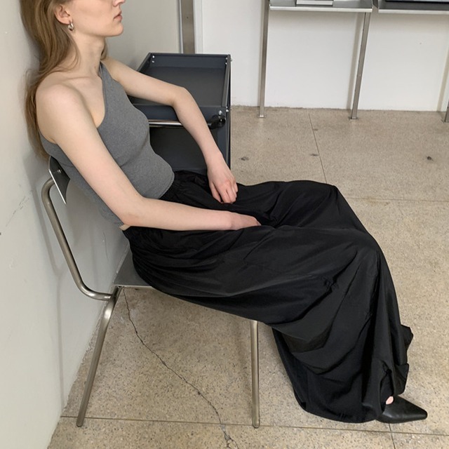 Balloon volume skirt A00178