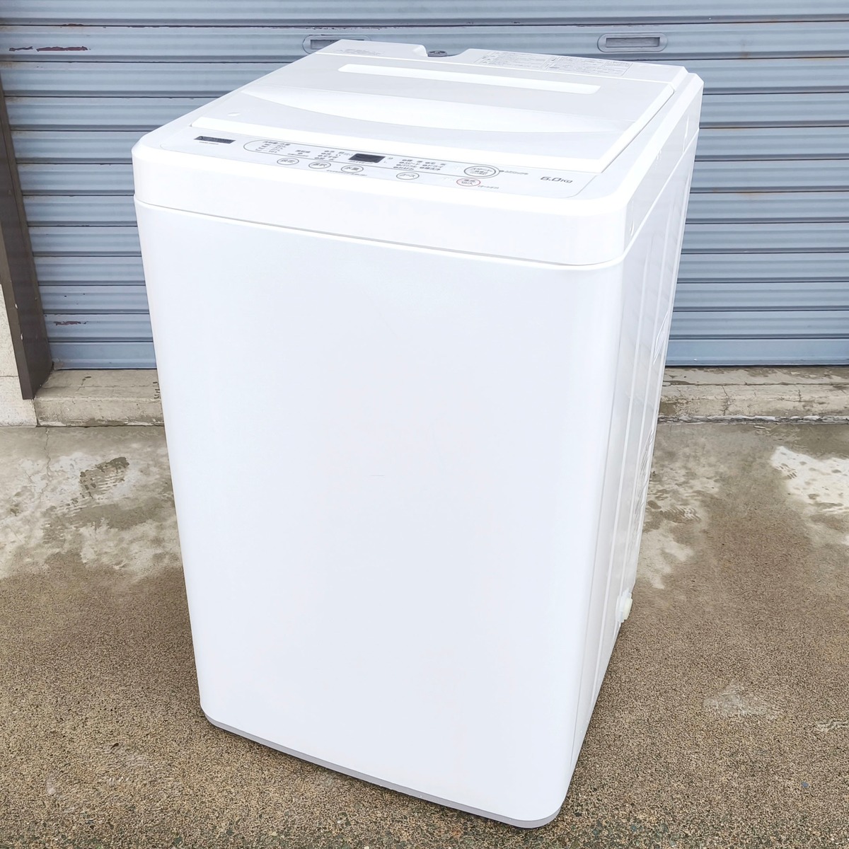 ヤマダセレクト・全自動電気洗濯機・YWM-T60H1・容量6.0㎏・2021年製 