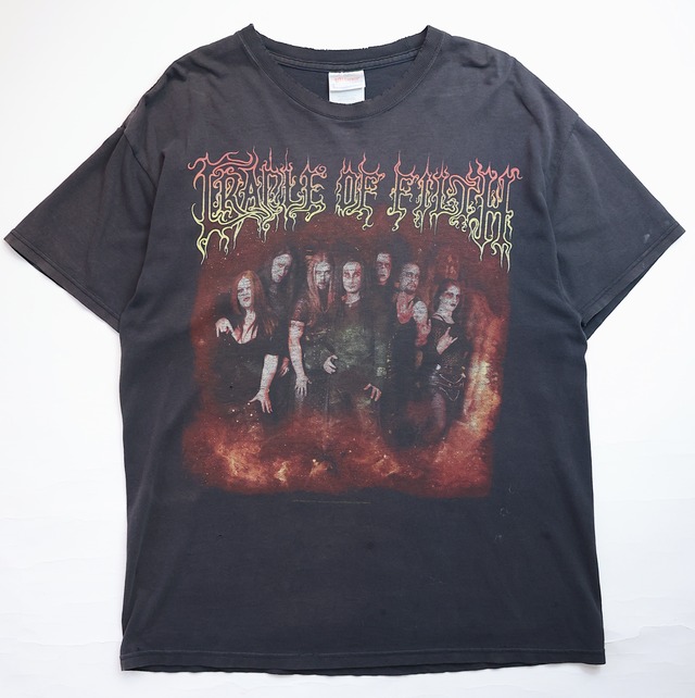 2007 CRADLE OF FILTH FADED BAND TSHIRT