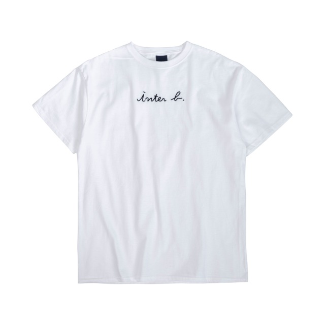 INTERBREED｜French Logo SS Tee -White-