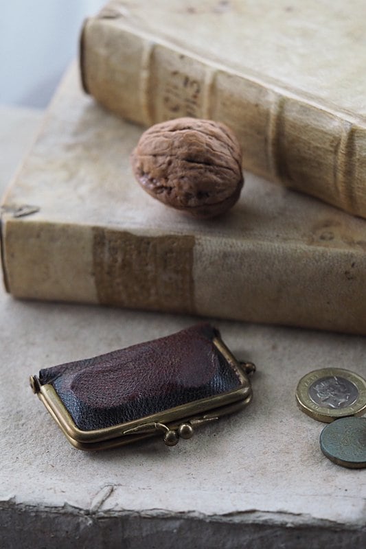 本鼈甲 小銭入れ ヴィンテージ 古美術 バネ式コインケース-antique coin case | アンティーク.ヴィンテージ