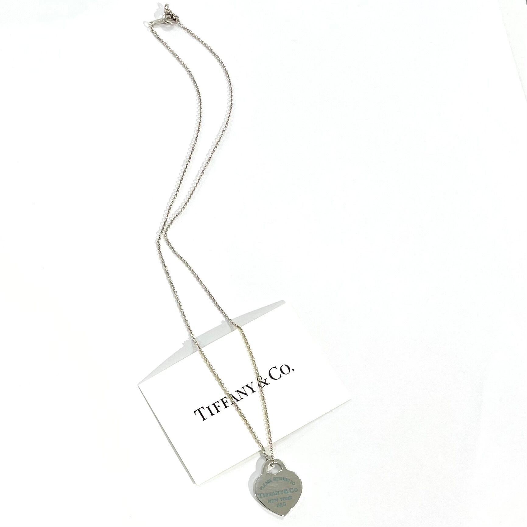 ♡Tiffany♡ページ TIFFANY&CO.】2534 ティファニーブルー “PLEASE RETURN TO” ハートタグ