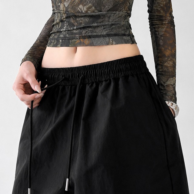 Star wide pants A00252