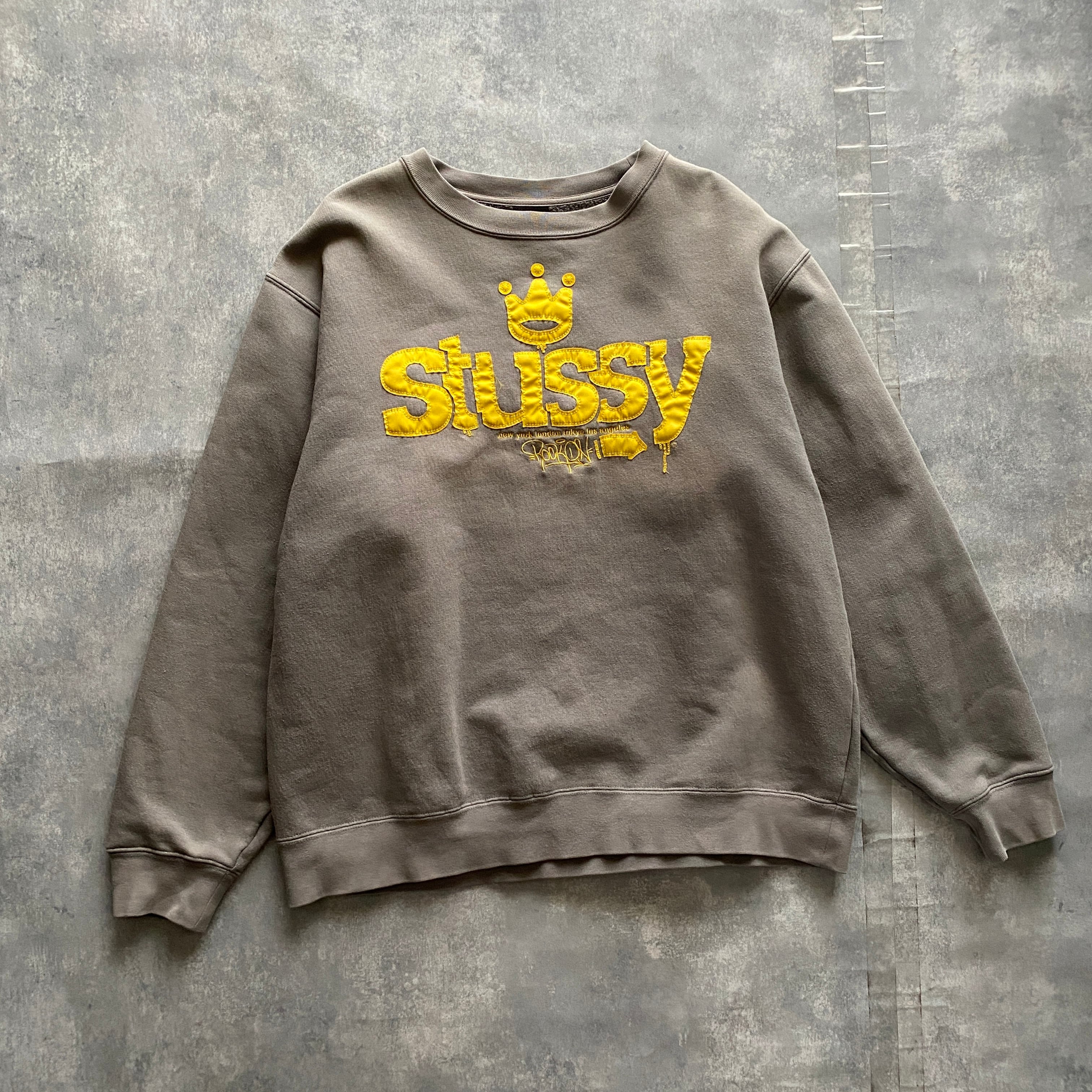 stussy スウェット　90's クラウン