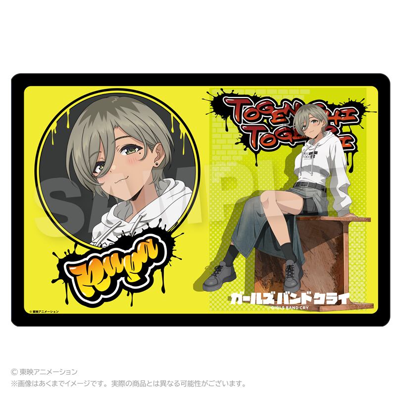 11月発売予定】ガールズバンドクライ ラバーマット 路地裏ver
