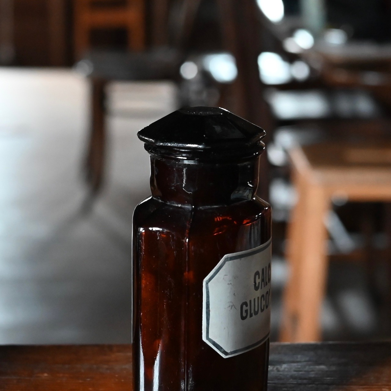 Medicine Bottle / メディシン ボトル【E】〈薬瓶・ボトル・ブロカント・花瓶・ディスプレイ・アンティーク・ヴィンテージ〉113420