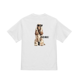 イングリッシュ・コッカー・スパニエル　バックデザインTシャツ