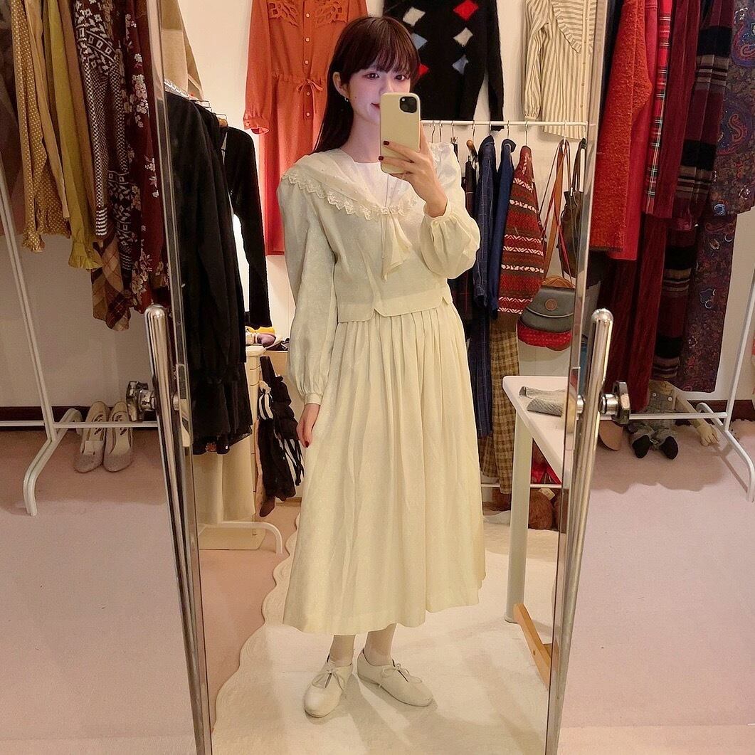 white satin shawl lace one-piece