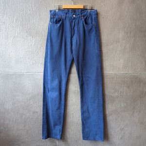 ［USED］90s Levi's 501 Piece Dyeing Denim Pants W33 L36 Made In France
