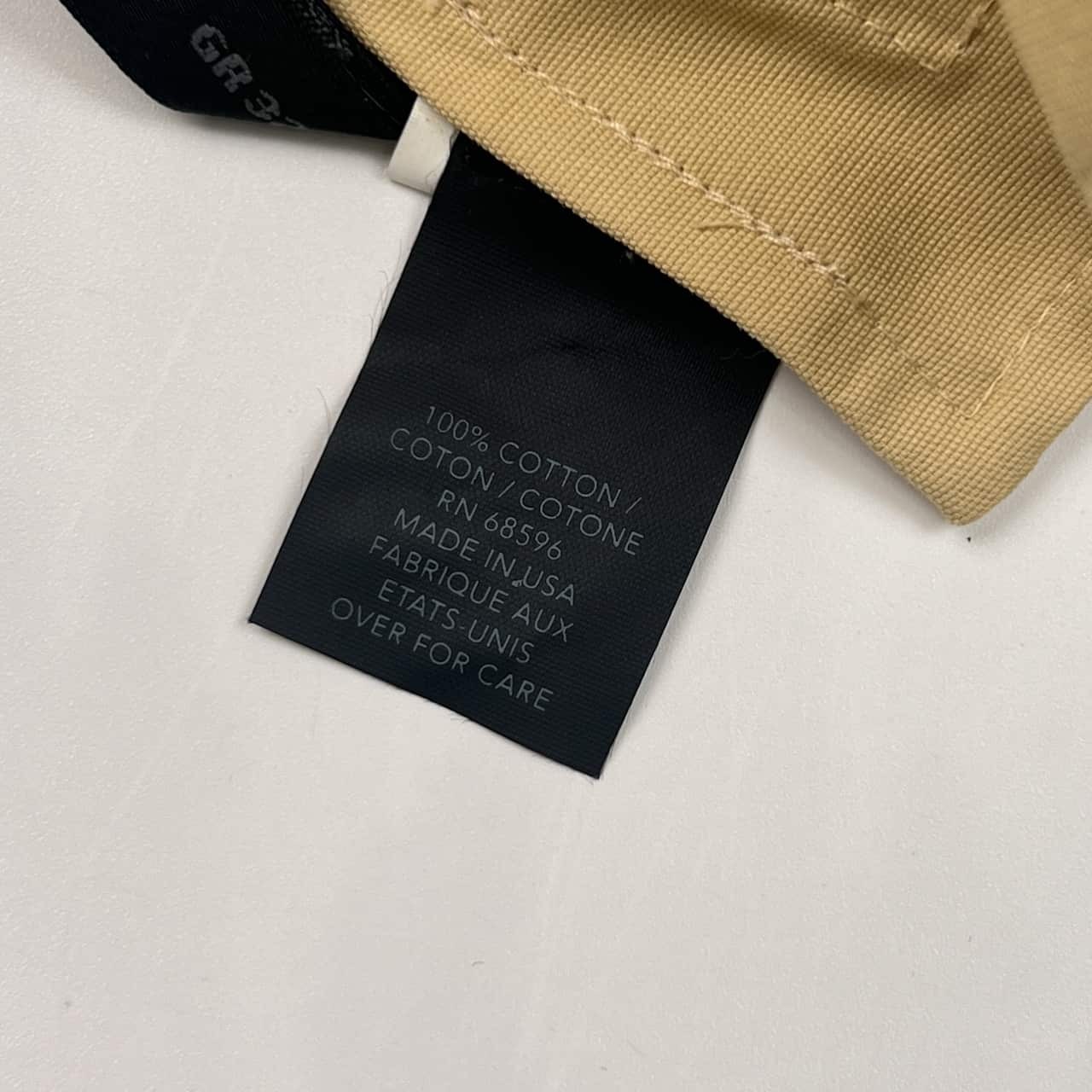 USA製 DONNA KARAN ダナキャラン ステッチ デザイン 羽織 ジャケット/ベージュ レディース