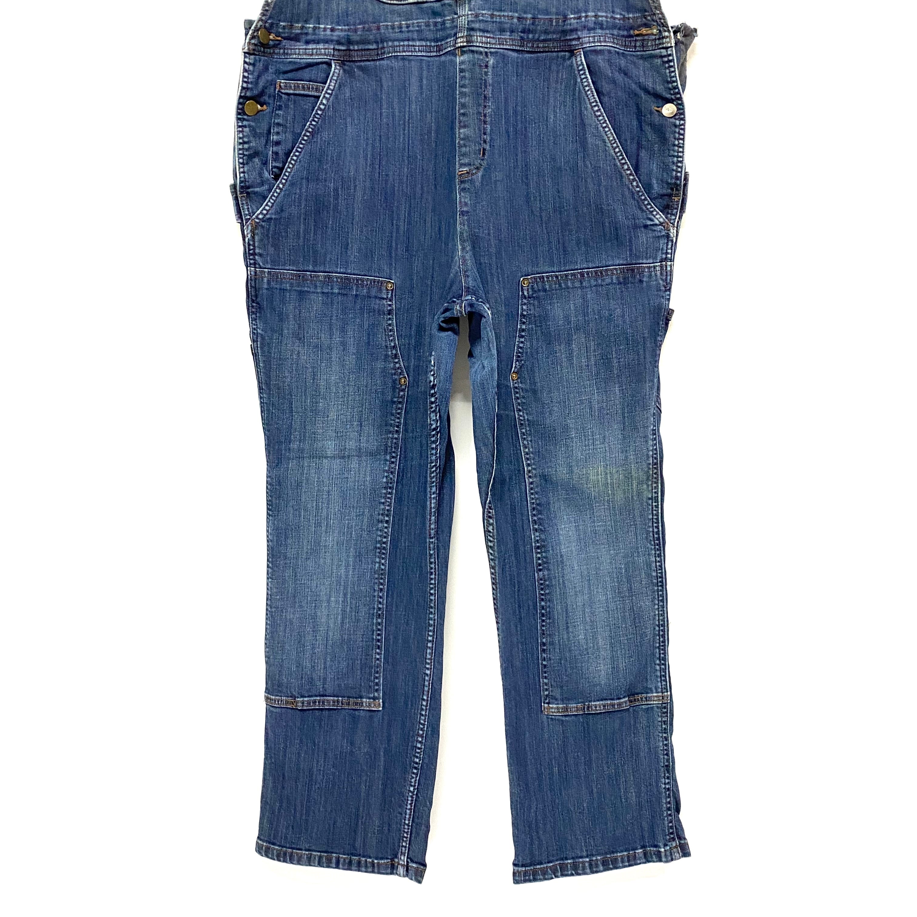 ビッグサイズ Carhartt カーハート デニム オーバーオール ダブルニー