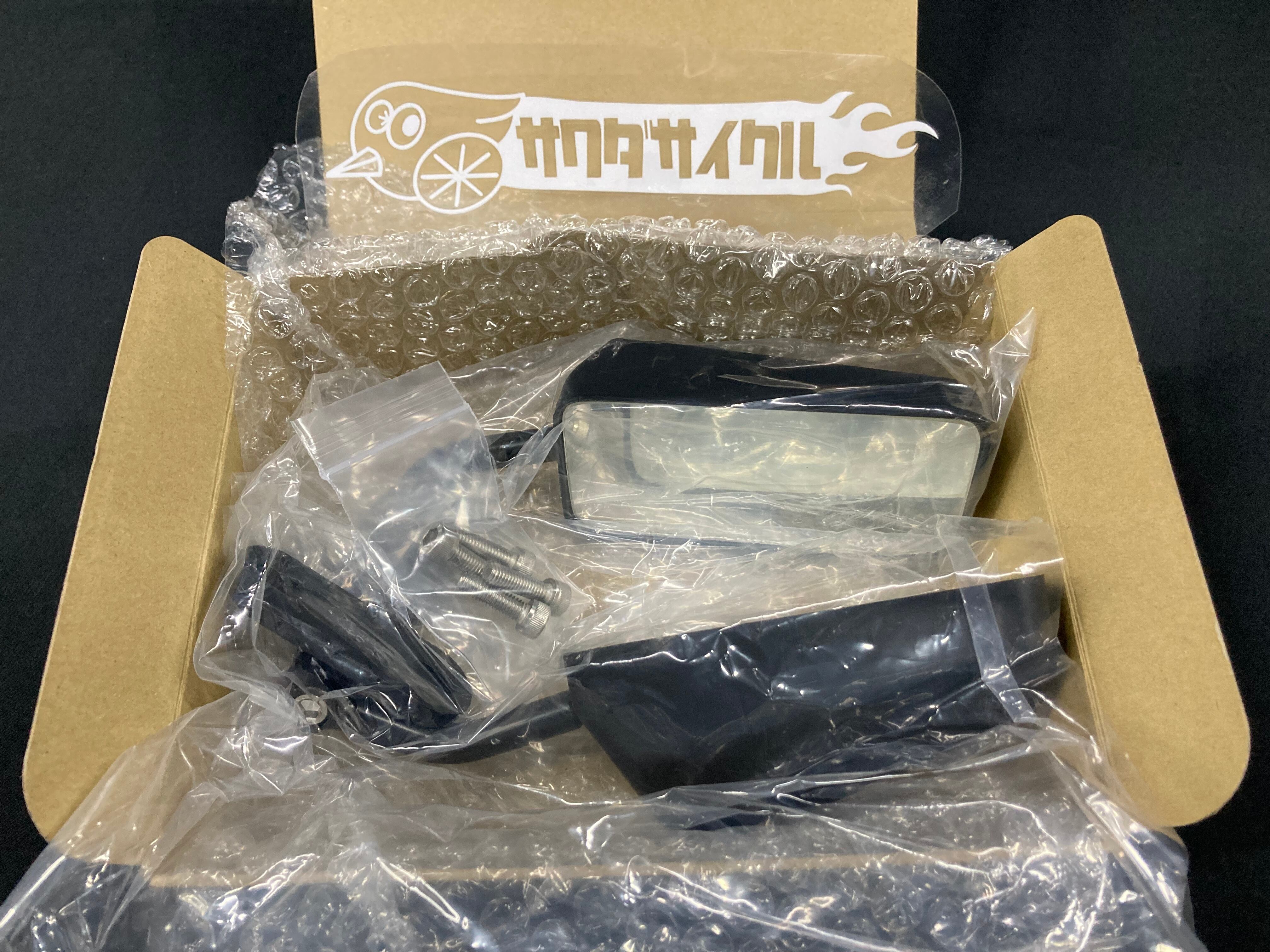 ホンダ　フュージョン　ミラー　mf01 02 左右 完売しました フュージョン専用 ボディマウントミラー クリアレンズ