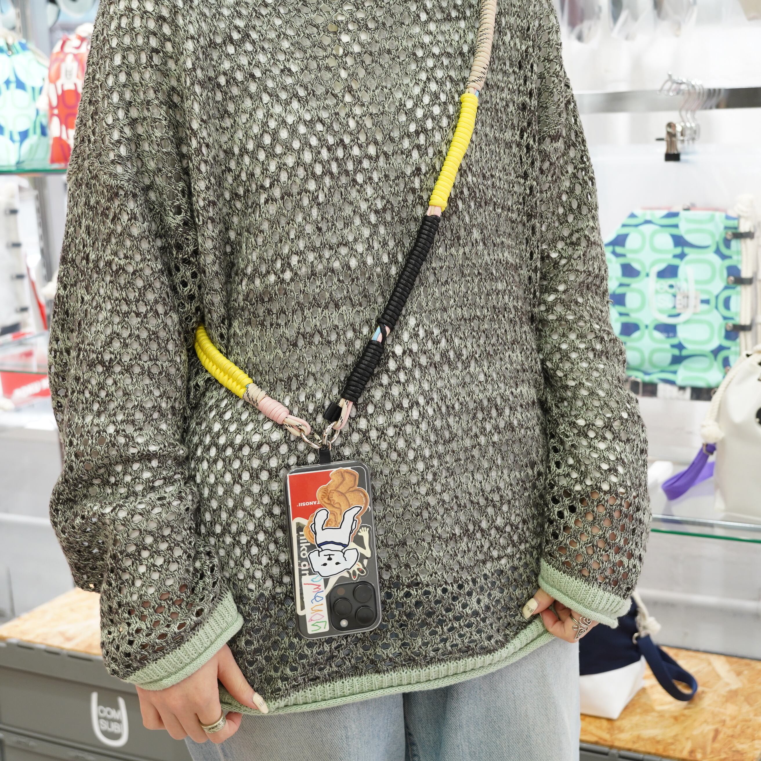 A SCENE (エーシーン) ／ Design paracord shoulder | BOKU HA TANOSII