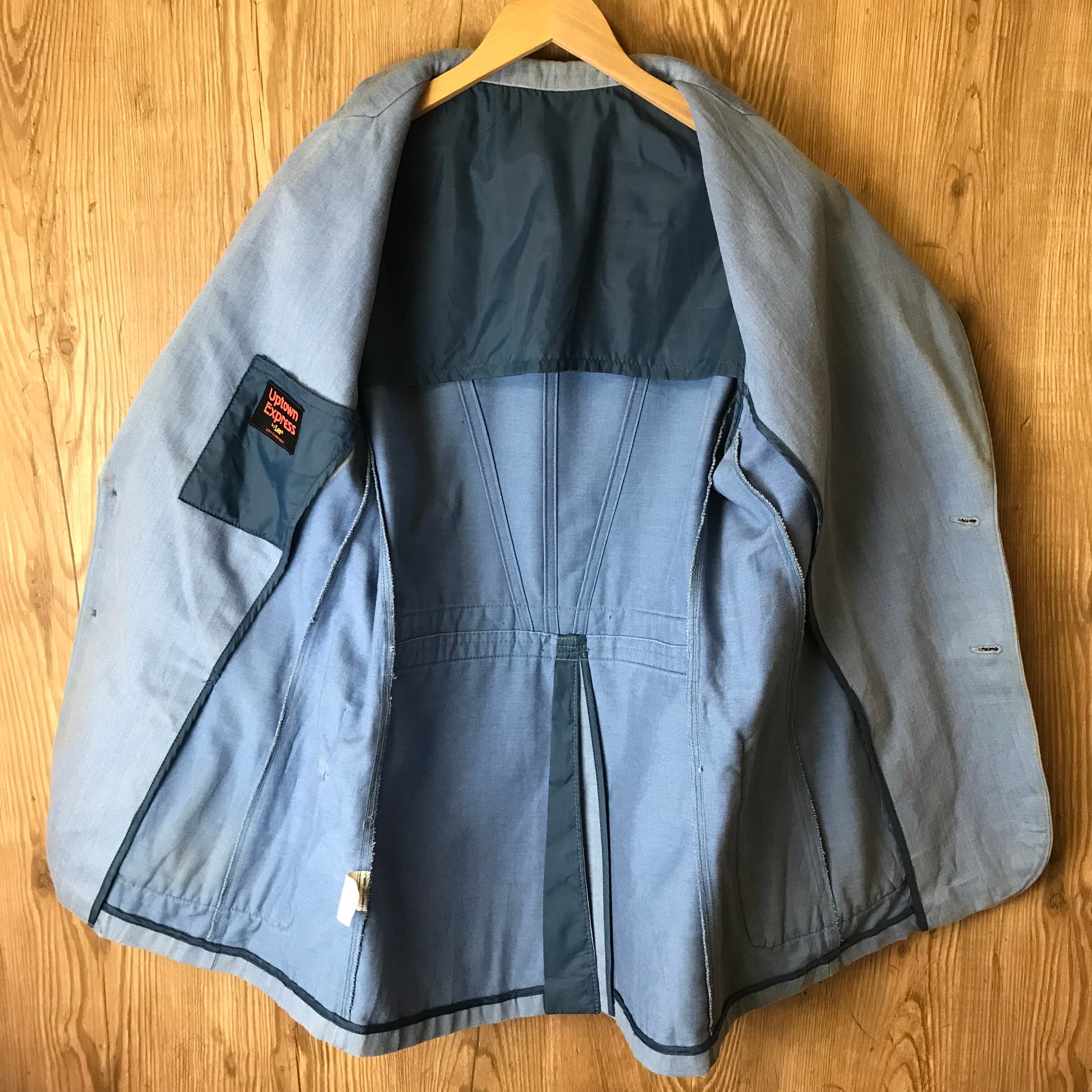 ☆70s VINTAGE Lee デニム テーラードジャケット サイズ メンズL程 70