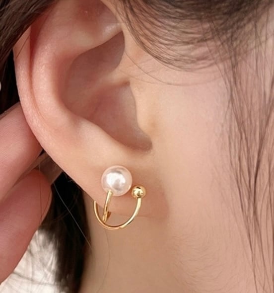 crosspearlearcuffニッケルフリー