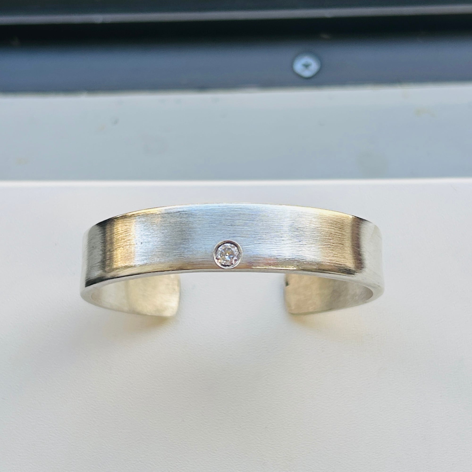 シルバー バングル  ビンテージ 重量約240g ラグビー シルエット シルバーバングル | グッズ アメフト シルバー925