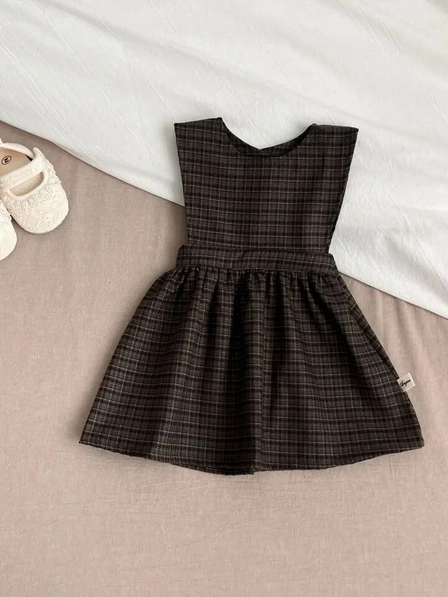【取寄】普段からフォーマルにも!大人かわいいチェックワンピース