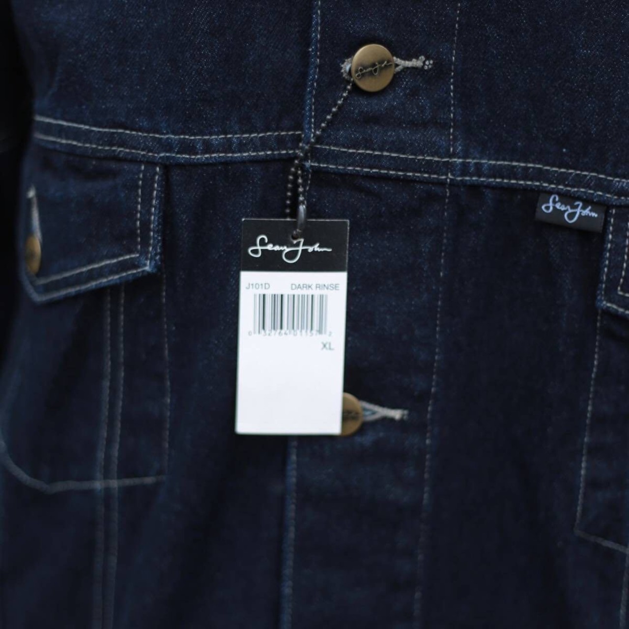 DEADSTOCK Sean John インディゴ デニムジャケット【FF-5167】 | cv