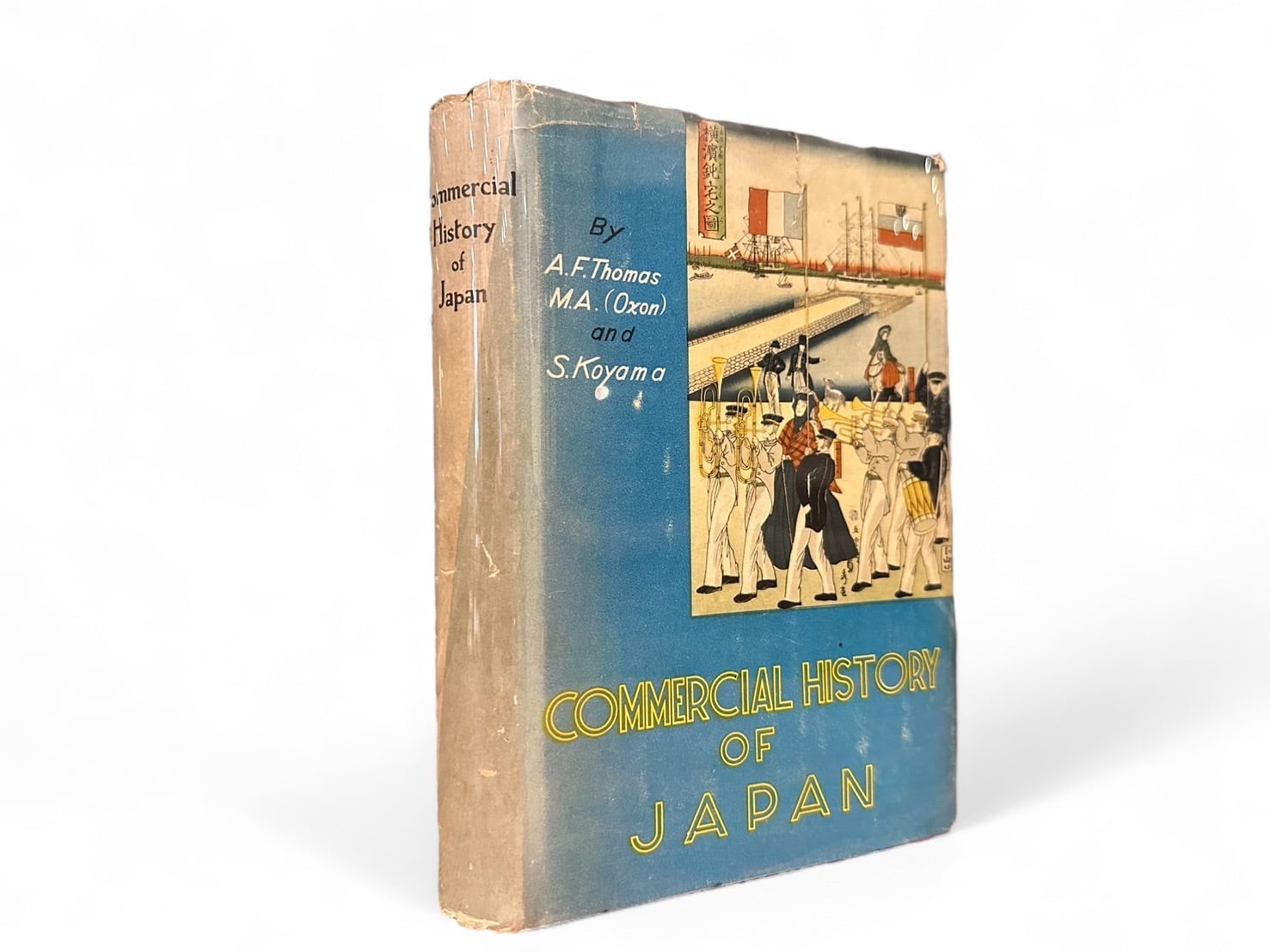 【SJ155】【FIRST EDITION】COMMERCIAL HISTORY OF JAPAN / A.F. THOMAS & SOJI KOYAMA