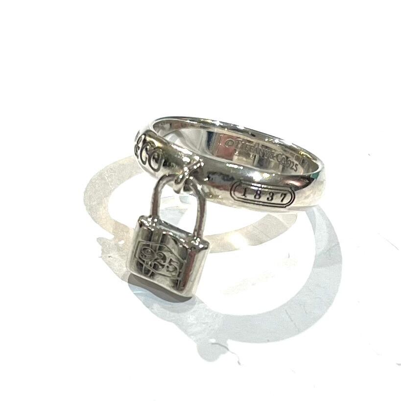 TIFFANY＆CO】【10号 】2376 1837 ティファニー ロックチャーム リング