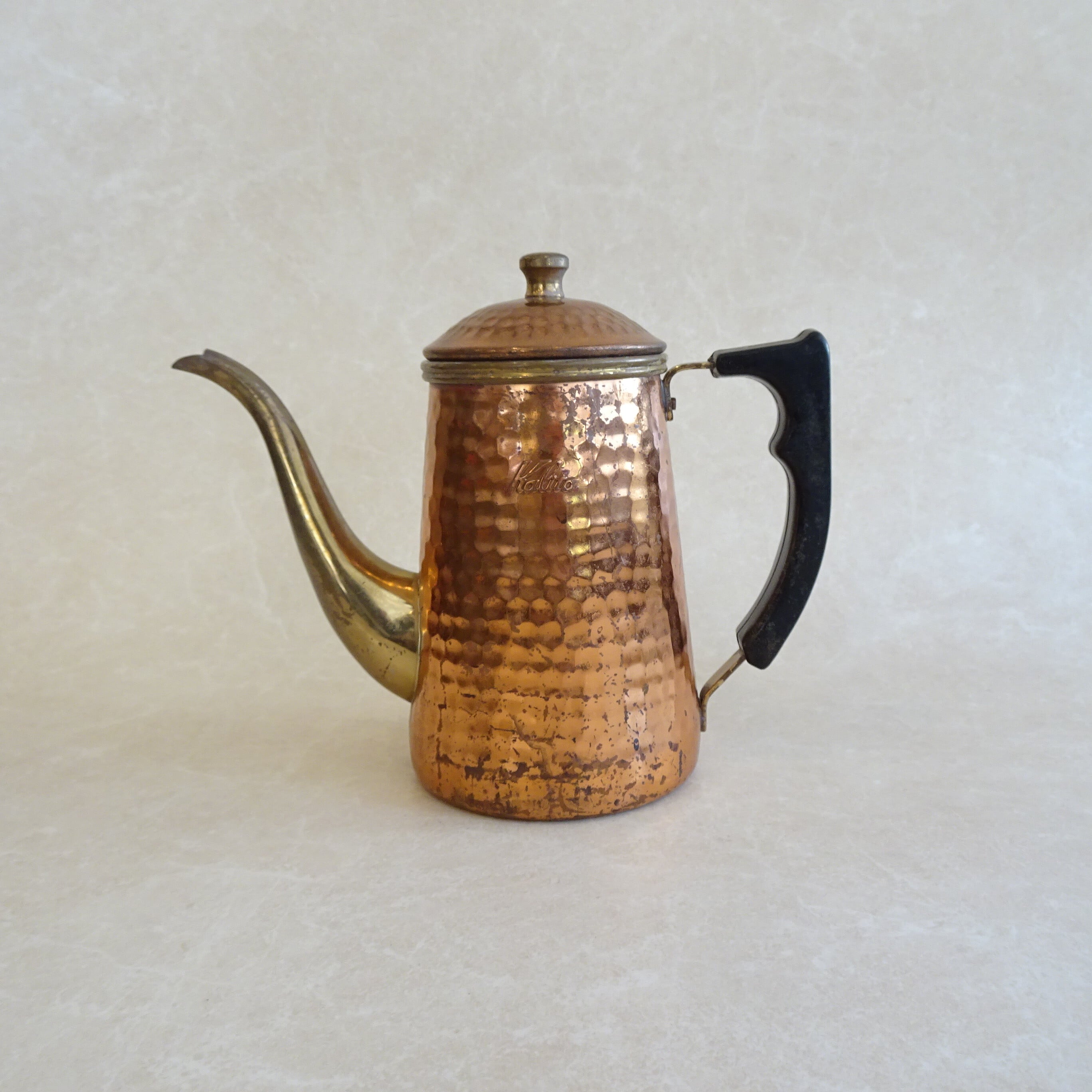 カリタ 銅のコーヒーポット | 純喫茶家具の村田商會