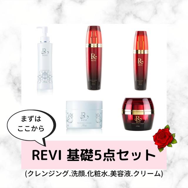 REVI 基礎化粧品5点セット