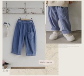 韓国子供服 / 26winter / puella FLO / シュエットパンツ / キッズ / 冬服 *90~140*