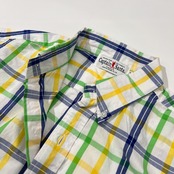 CAPTAIN SANTA キャプテンサンタ チェック柄 BD 半袖シャツ M