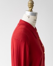 〈Hermès〉Collared Knit Sweater