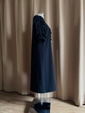 MADE IN JAPAN black drape dress-5235-4