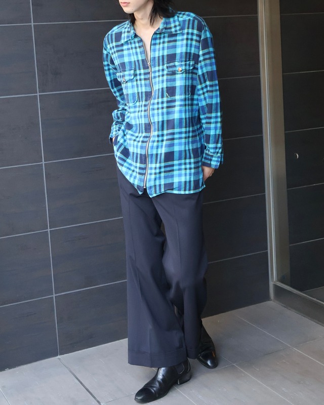 9/10th length center crease double slacks