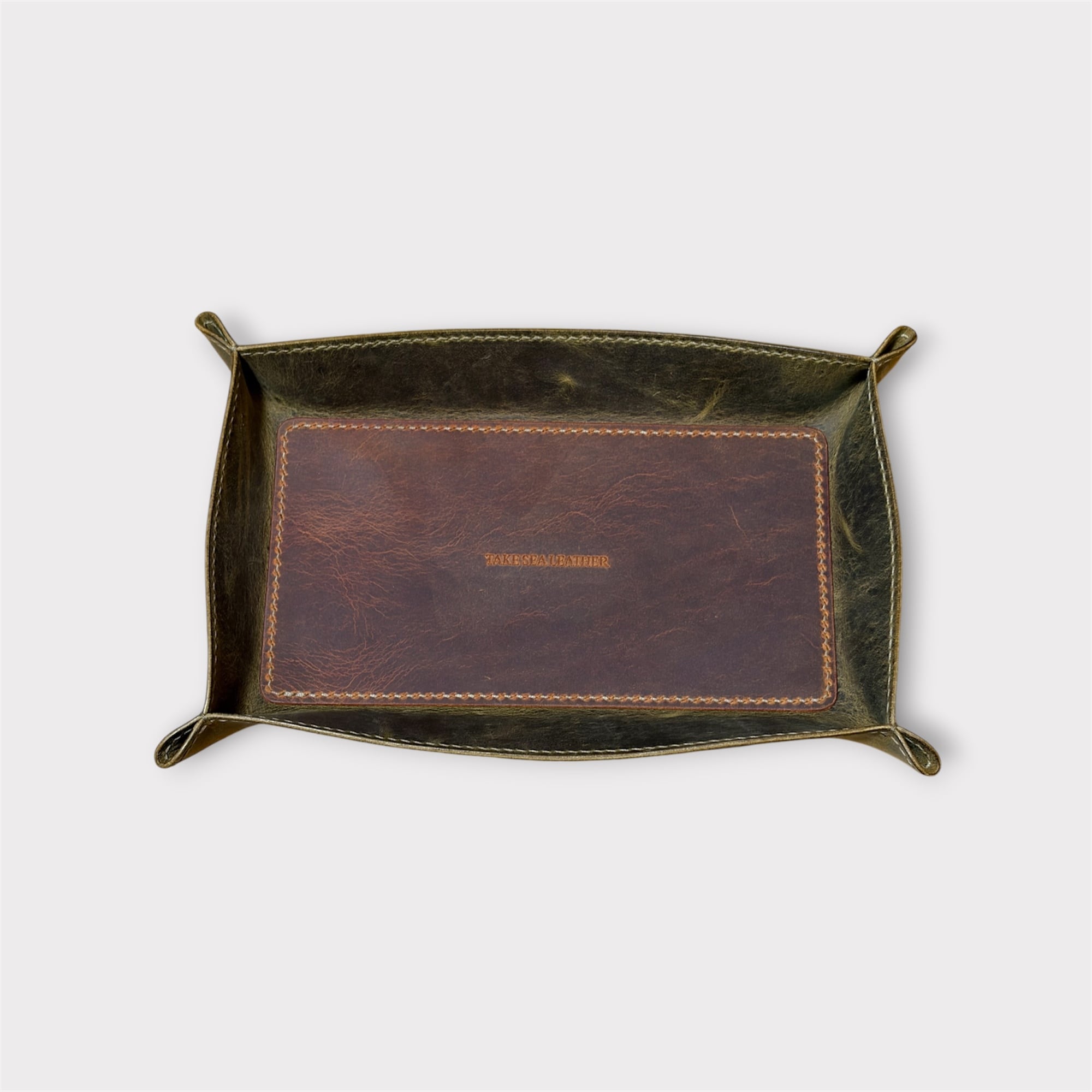 ペンケース - クレイジーホース スモーキー 5 Slots | TAKE SEA LEATHER