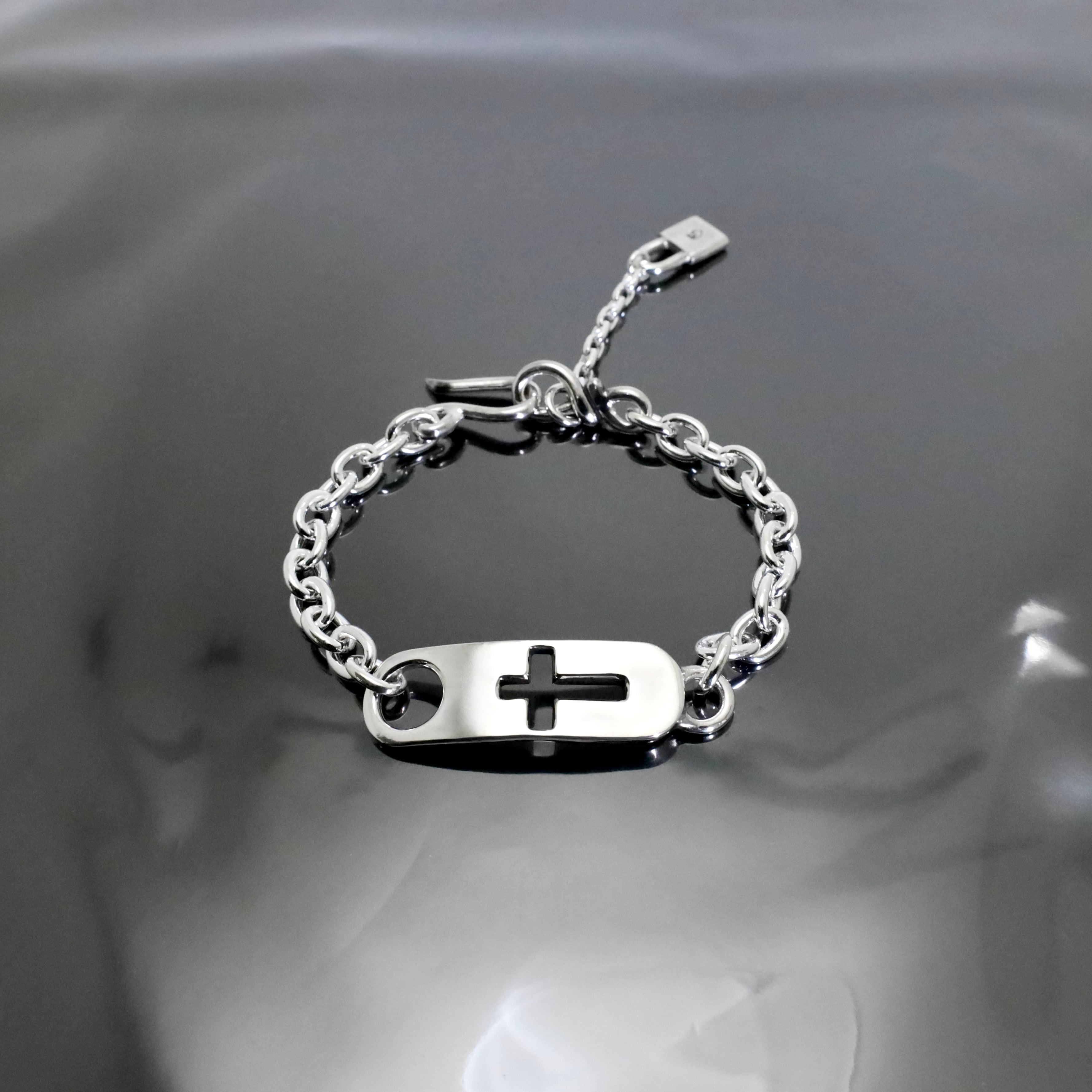 CLASSIC CROSS CHAIN BRACELET / クラシッククロスチェーン