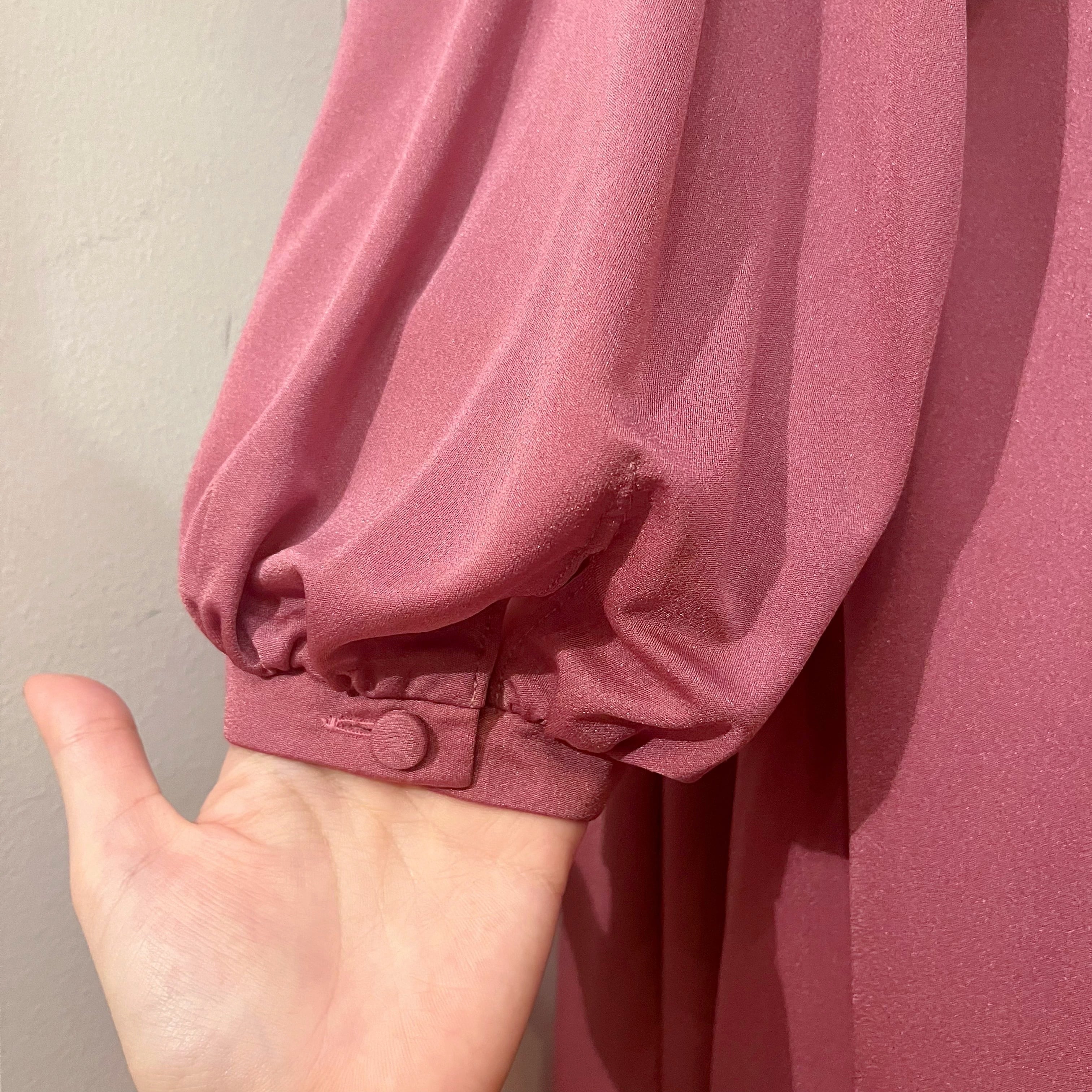 flower ribbon beads gather one-piece