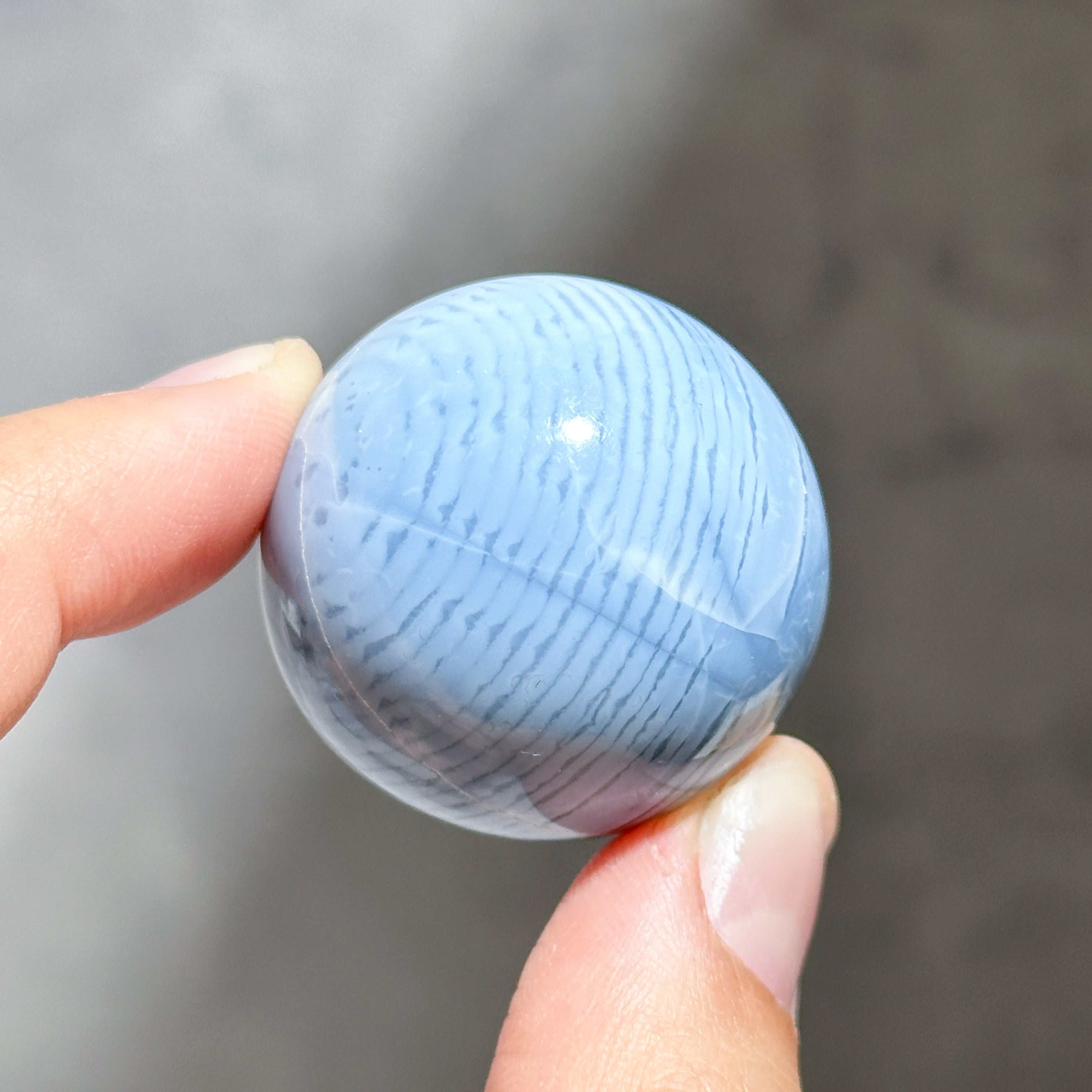 ブルーオパール スフィア12◇ Blue Opal ◇ 天然石・鉱物