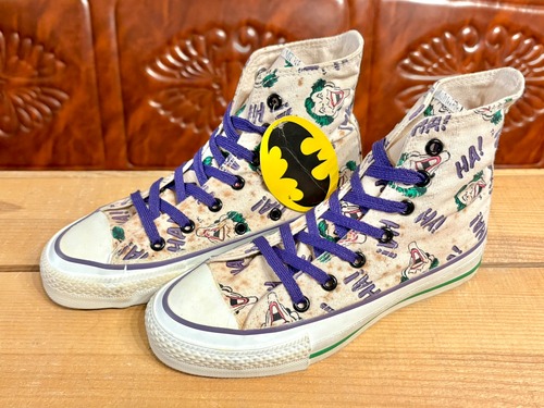 converse（コンバース） ALL STAR BATMAN Joker（オールスター バットマン ジョーカー）2.5 21.5cm ハイカット 80s USA
