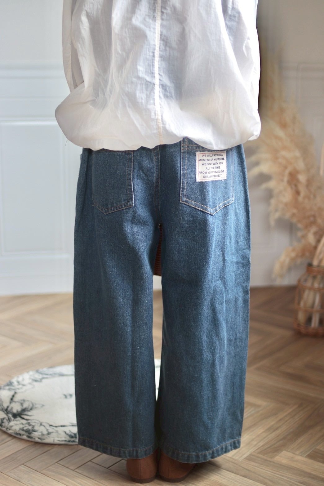 no.141 denim tag pants
