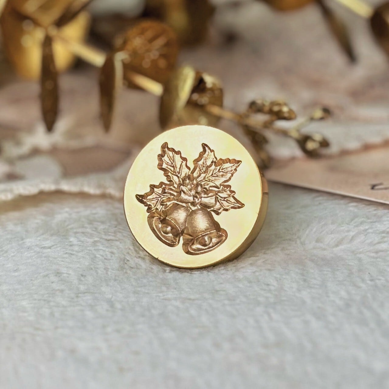 【25㎜】3Dヘッド クリスマスベル