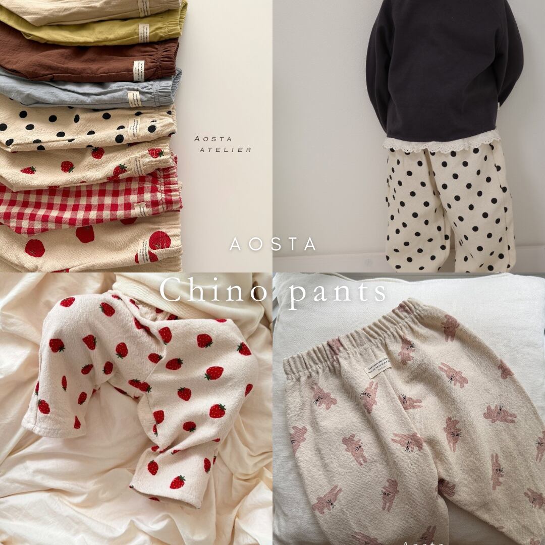 《即納》送料無料【Aosta】Chino pants