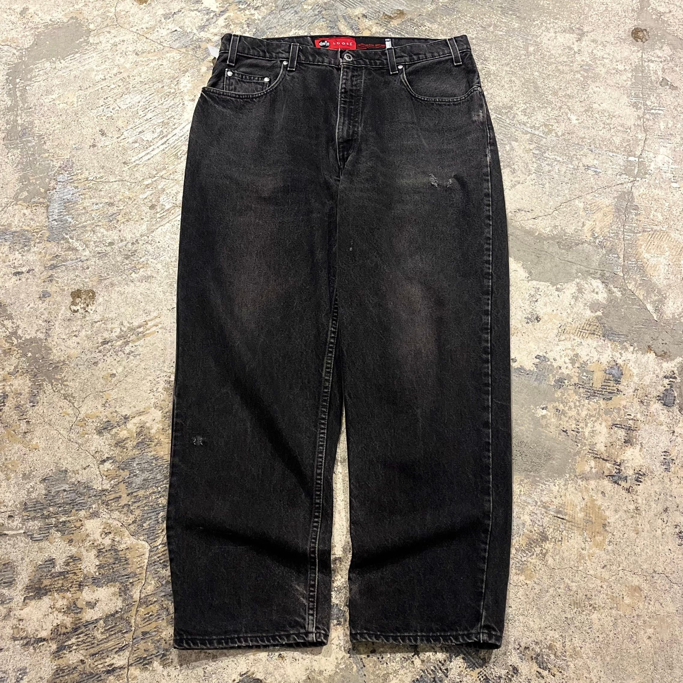 ヒゲ黒】90's~ Levi's Silver Tab Black Denim Pants 