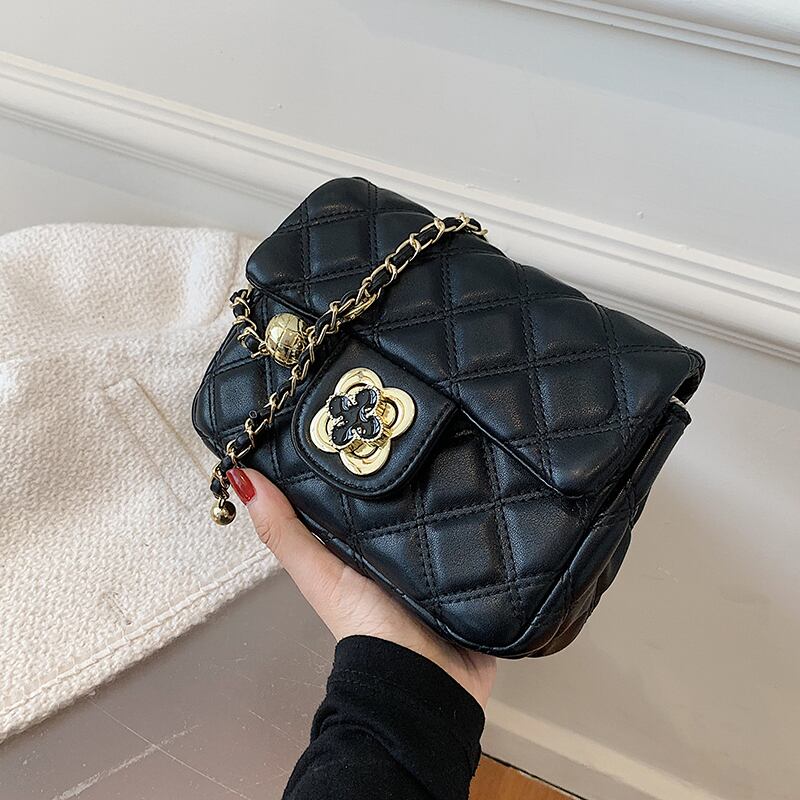 刺繍オータムチェーン 秋物 スクウェア メッセンジャーバッグ 手作りハンドバック48308691500